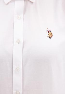 Kadın Beyaz Gömlek Uzunkol Basic - 50207363001