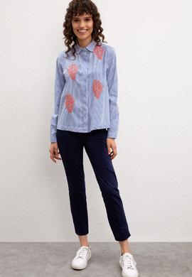 Kadın Lacivert Pantolon - 50218471004