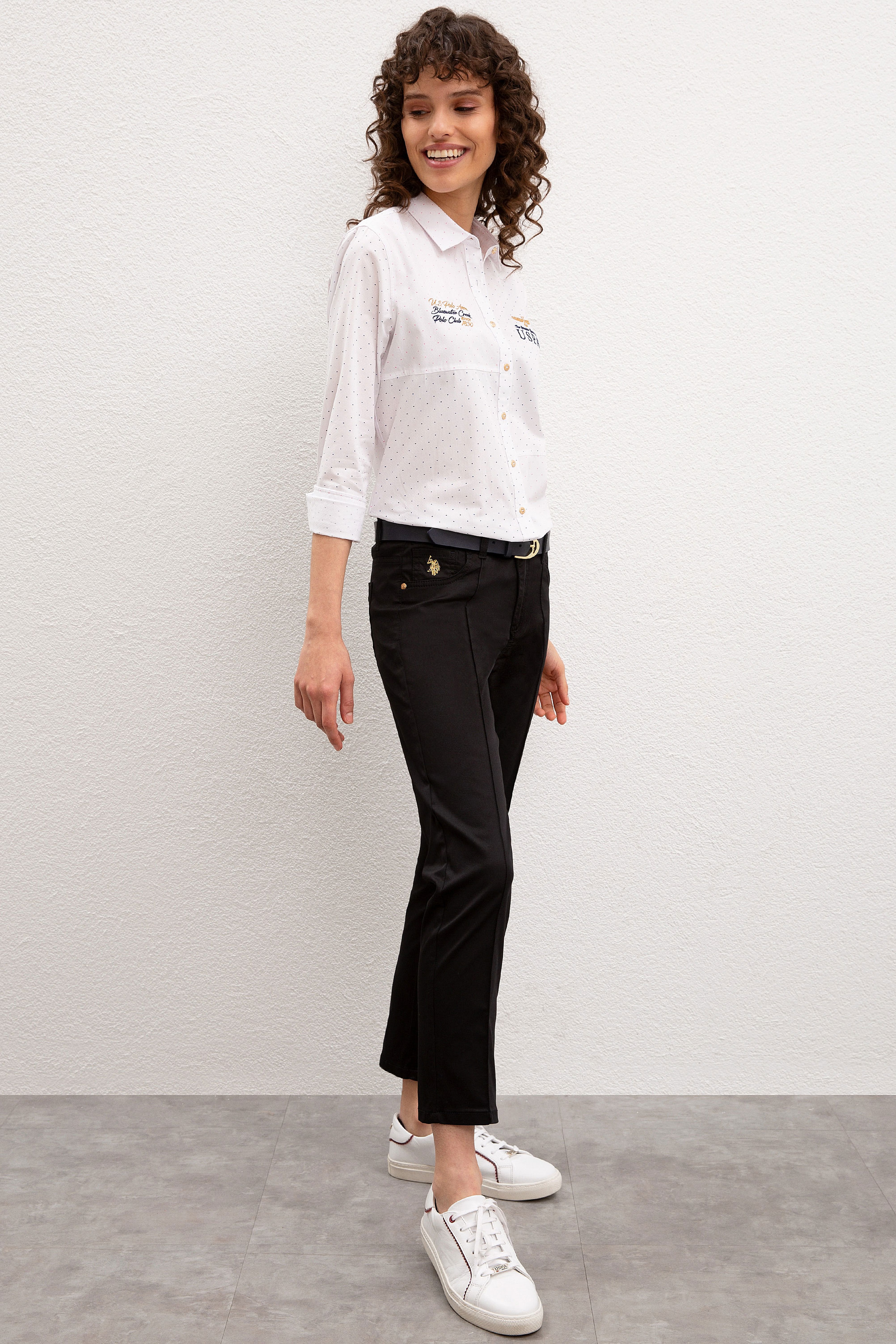 Kadın Siyah Spor Pantolon - Image 3