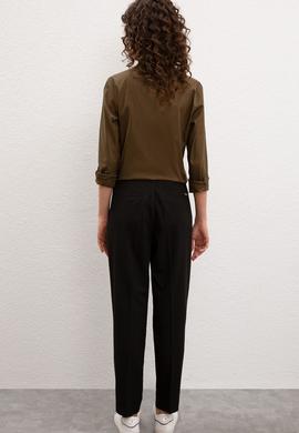 Kadın Siyah Pantolon - 50207265028