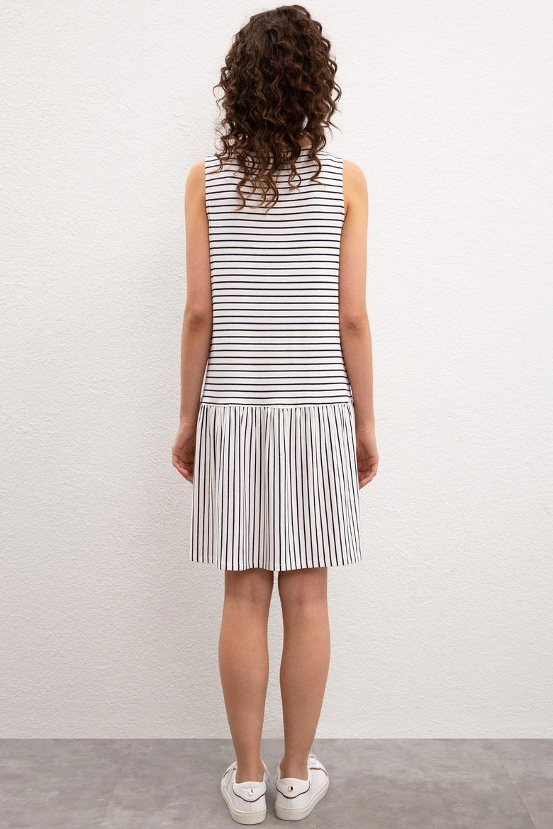 Kadın Lacivert Örme Elbise - 50219872003