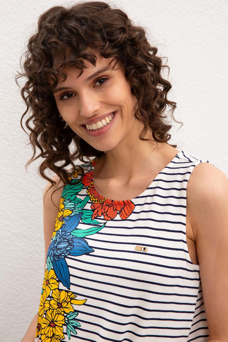 Kadın Lacivert Örme Elbise - 50219872003