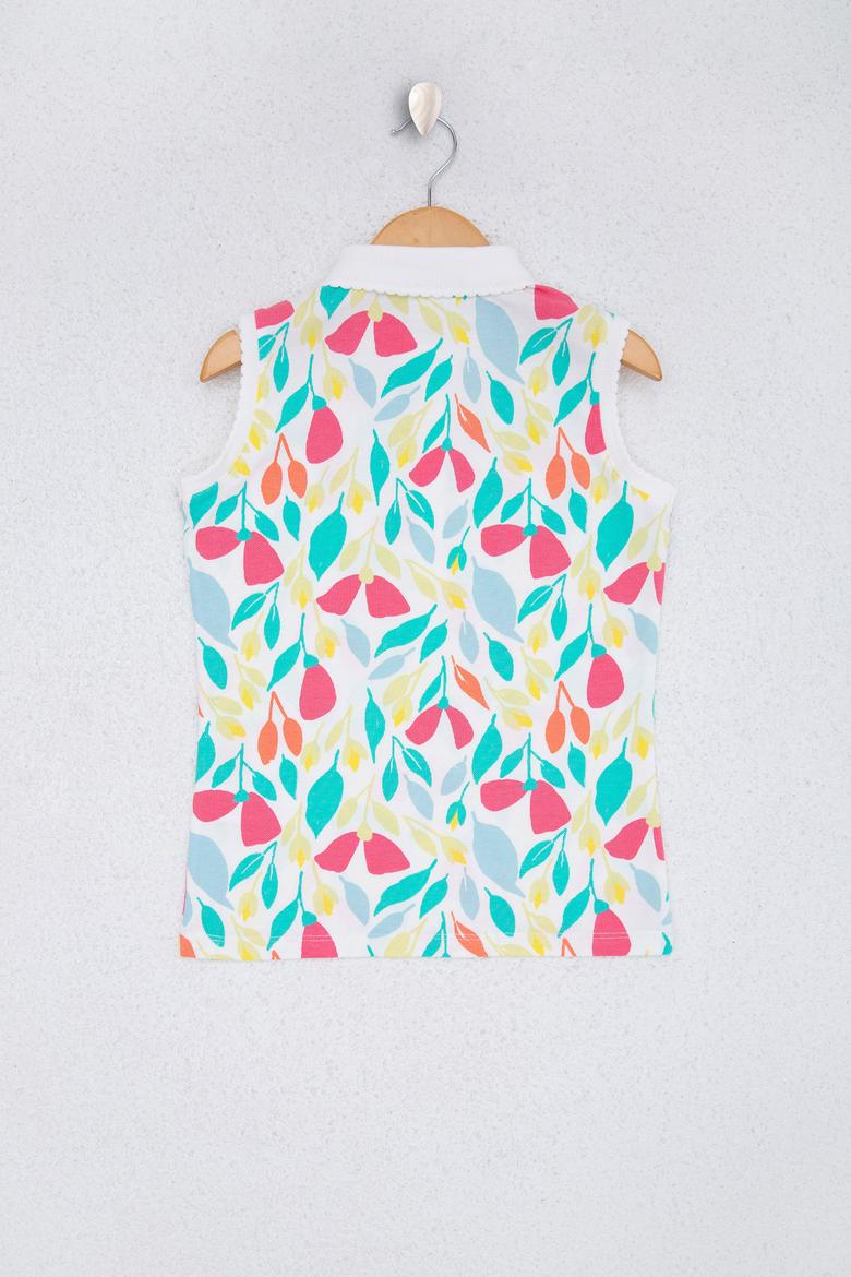 Kız Çocuk Beyaz Tişört - 50220388004