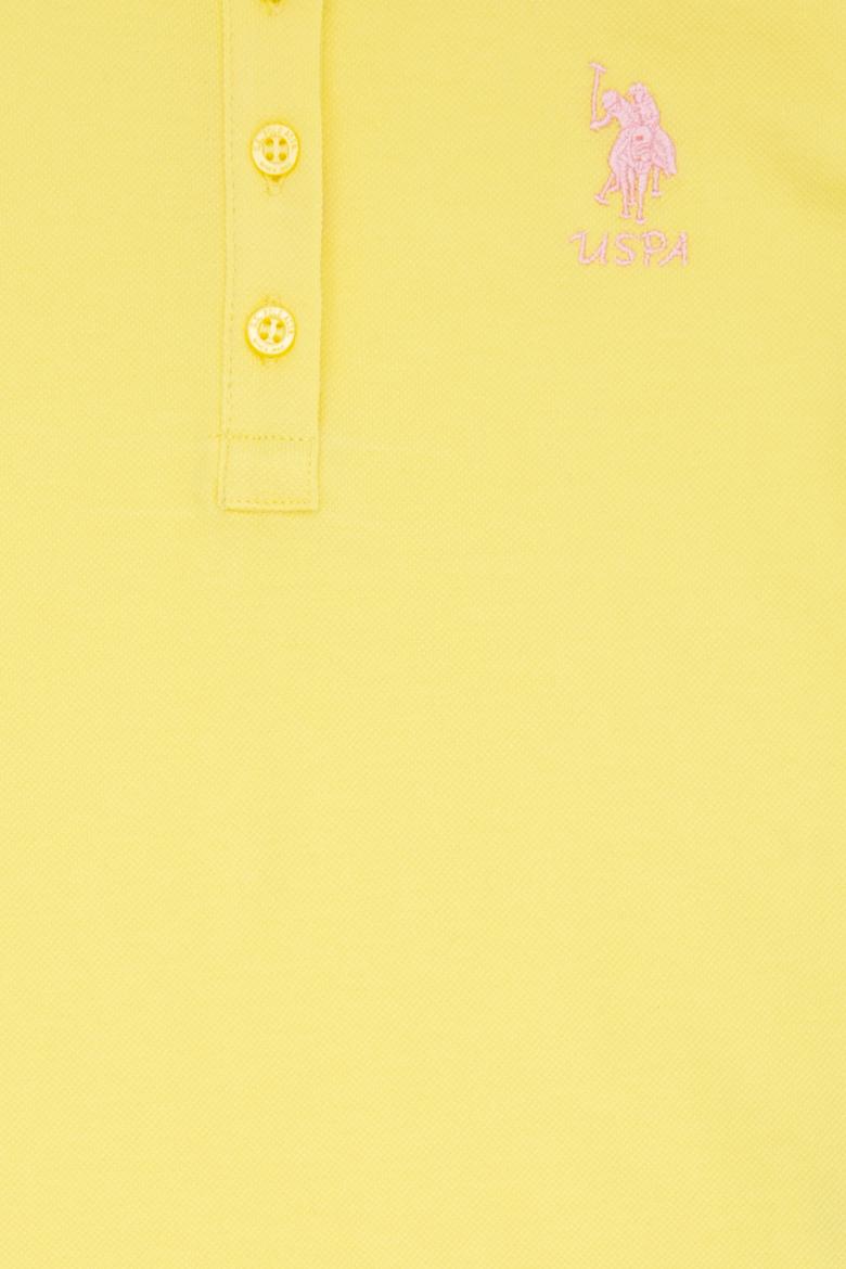 Kız Çocuk Sarı Basic Tişört - 50220421025