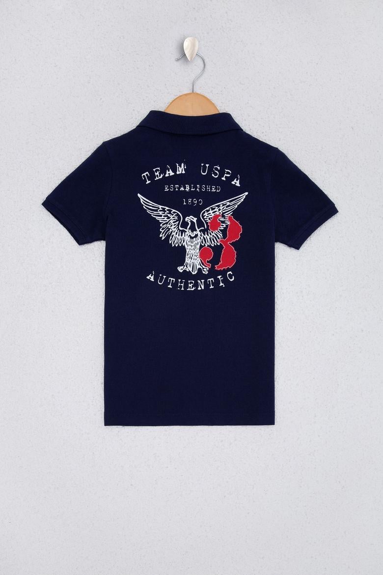 Erkek Çocuk Lacivert Polo Yaka Tişört - 50220317015