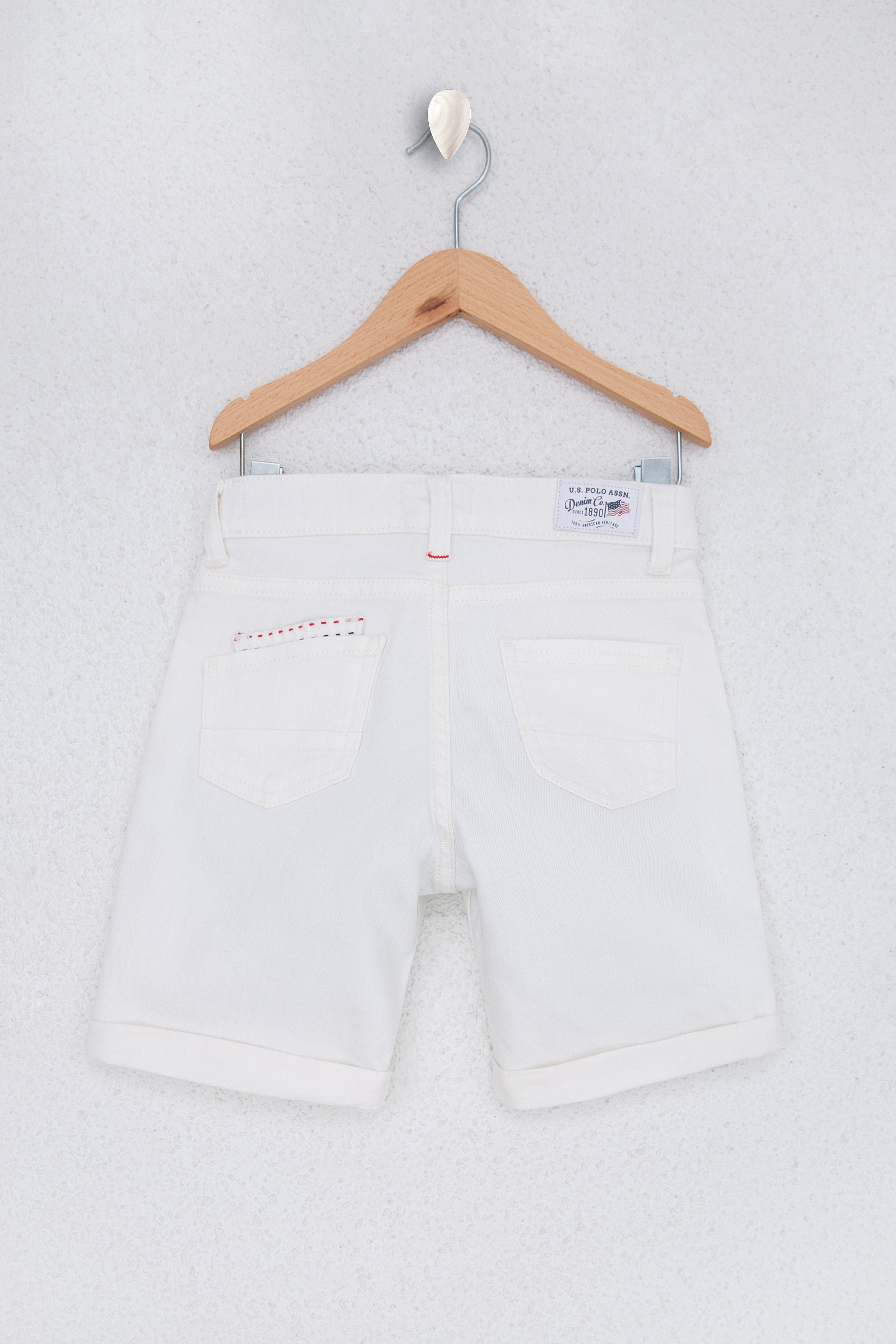 Erkek Çocuk Mavi Denim Bermuda - Image 2