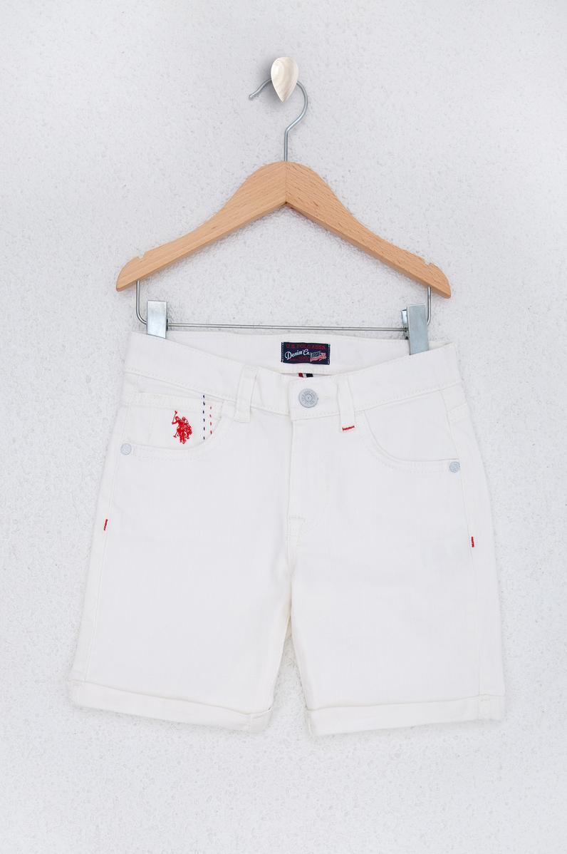 Erkek Çocuk Mavi Denim Bermuda