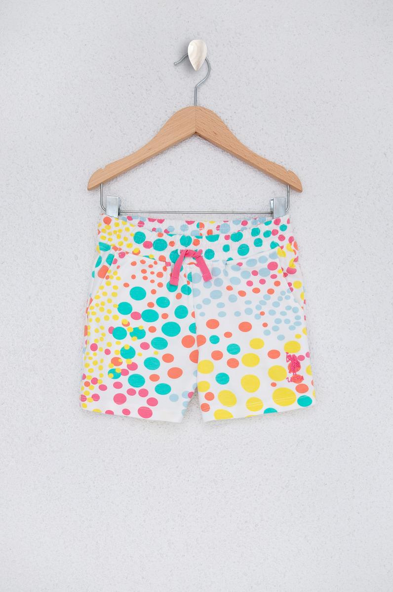 Çocuk Beyaz Örme Şort