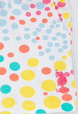 Çocuk Beyaz Örme Şort - 50220387003