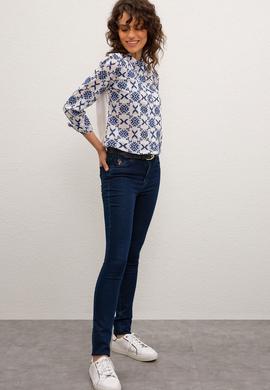 Kadın Açık Mavi Jean Pantolon - 50219413002