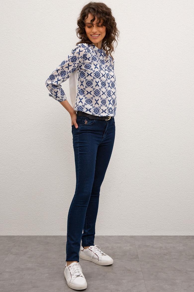 Kadın Açık Mavi Jean Pantolon - 50219413002