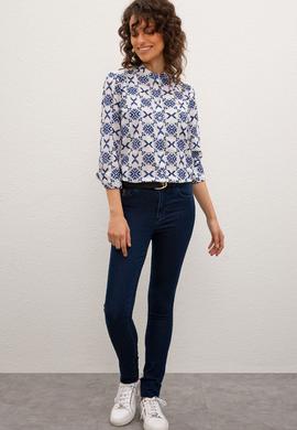 Kadın Açık Mavi Jean Pantolon - 50219413002