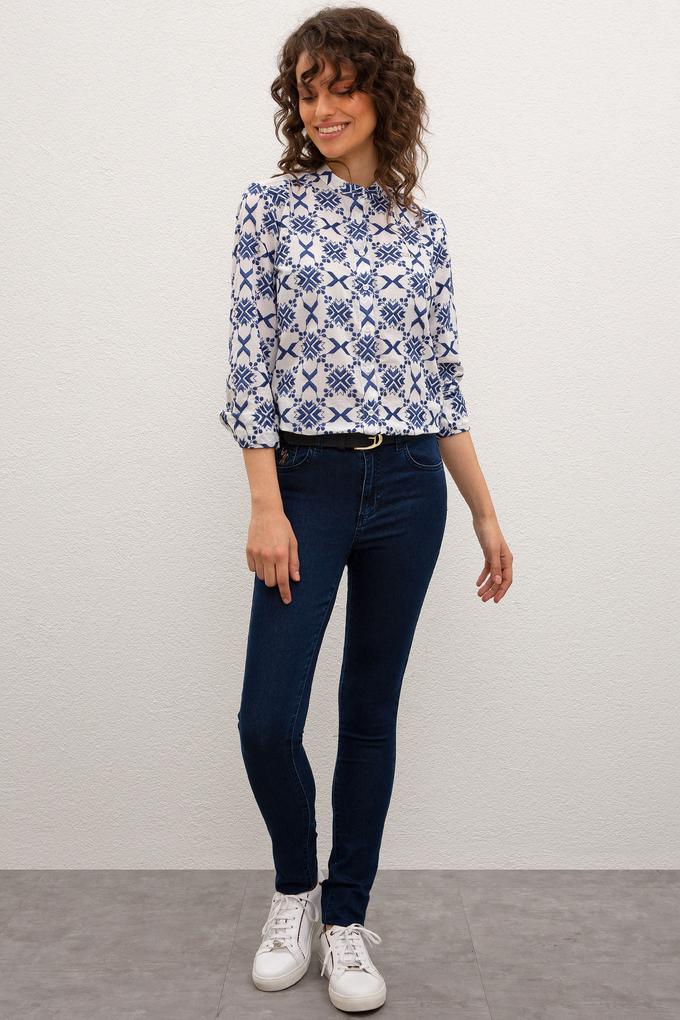 Kadın Açık Mavi Jean Pantolon