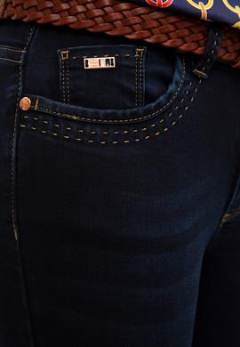 Kadın Mavi Denim Pantolon - 50219983004