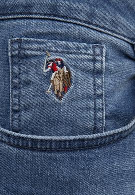 Erkek Mavi Denim Pantolon - 50222884003