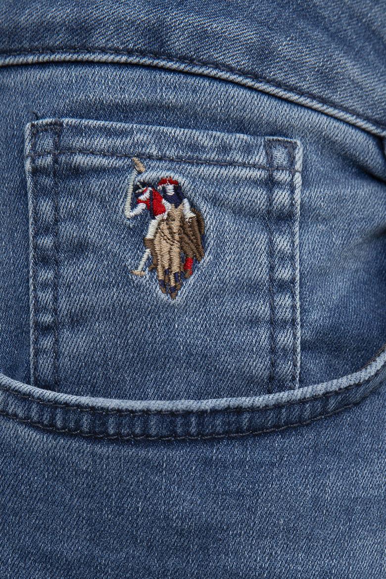 Erkek Mavi Denim Pantolon - 50222884003