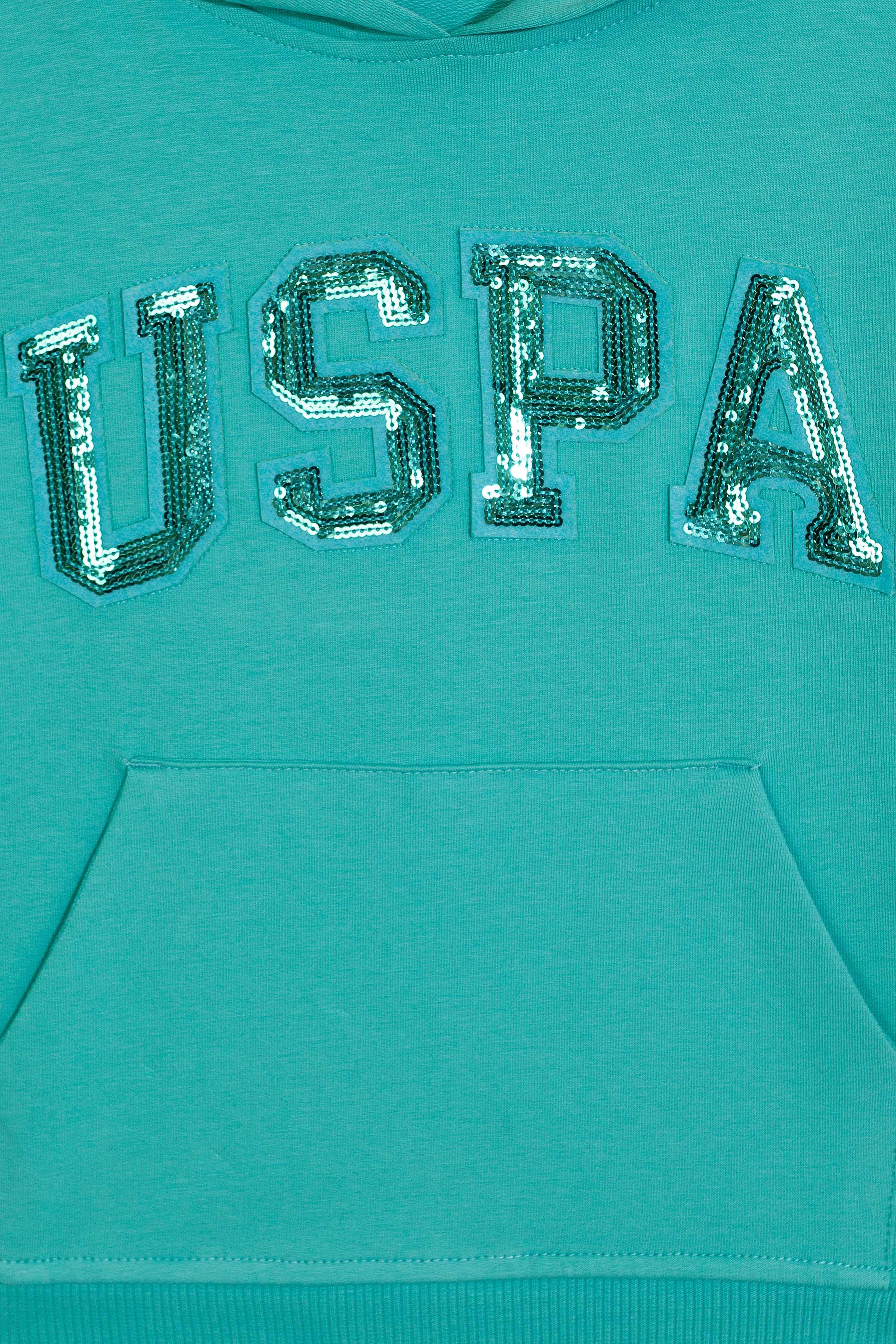 Kız Çocuk Yeşil Sweatshirt