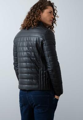 Erkek Lacivert Deri Mont Kaban - 50213122012