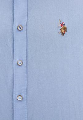 Erkek Mavi Gömlek Uzunkol Basic - 50200420065