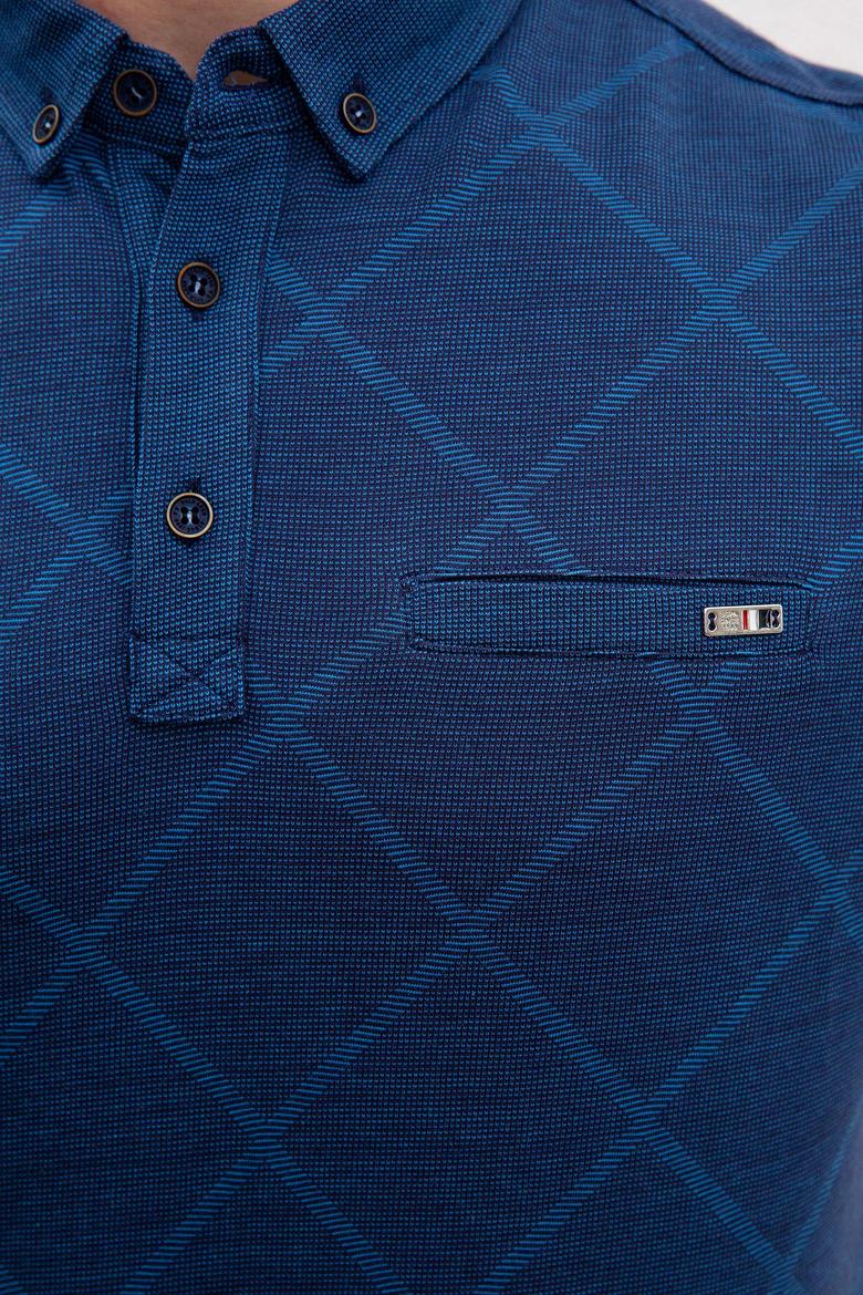 Erkek Lacivert Polo Yaka T-Shirt - 50219204010