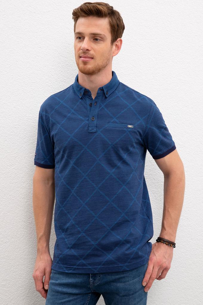 Erkek Lacivert Polo Yaka T-Shirt