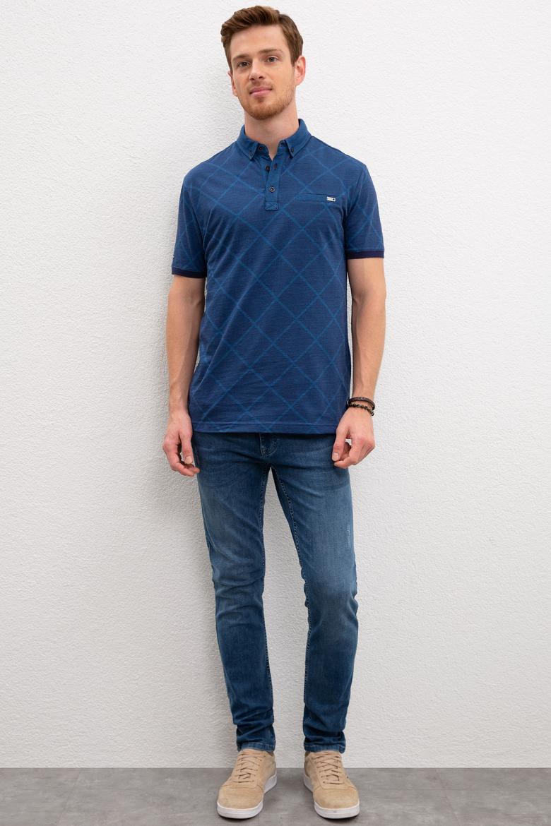 Erkek Lacivert Polo Yaka T-Shirt - 50219204010