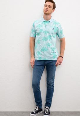 Erkek Aqua Tişört - 50219245024