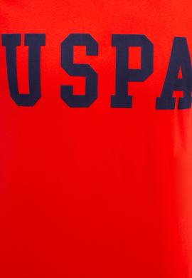 Erkek Açık Kırmızı Bisiklet Yaka T-Shirt Basic - 50216452101