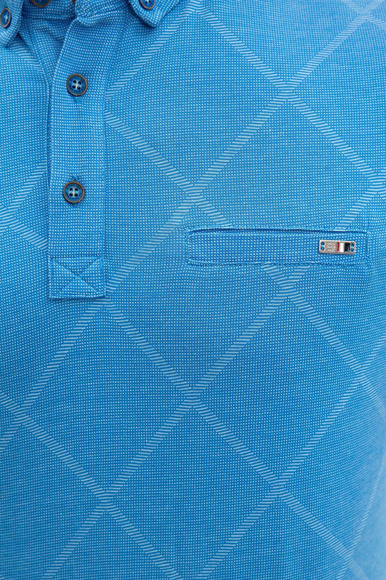 Erkek Nil Yeşili Polo Yaka T-Shirt Basic - 50199833241