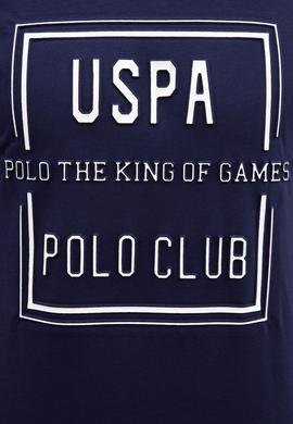 Erkek Lacivert Bisiklet Yaka T-Shirt - 50221085026