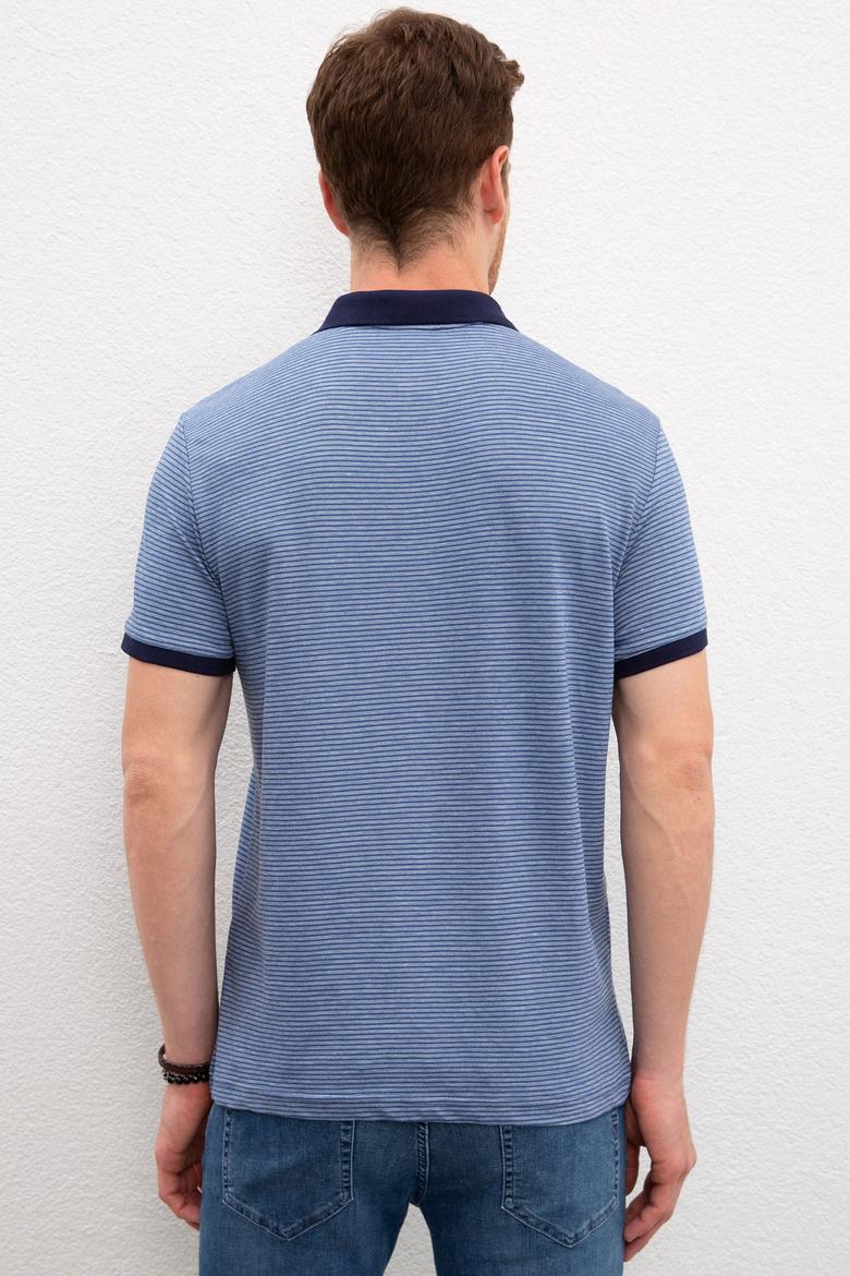 Erkek İndigo Tişört - 50217925010