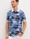 Erkek İndigo Polo Yaka Tişört
