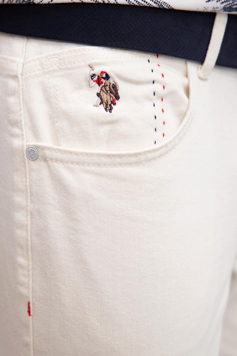 Erkek Mavi Denim Bermuda - 50219457001