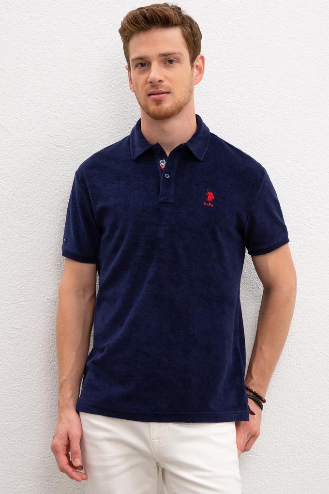 Erkek Lacivert Polo Yaka T-Shirt