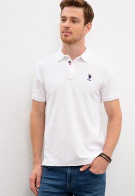 Erkek Beyaz Polo Yaka T-Shirt - 50220920002