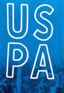 Erkek Kobalt Bisiklet Yaka T-Shirt - 50219244023