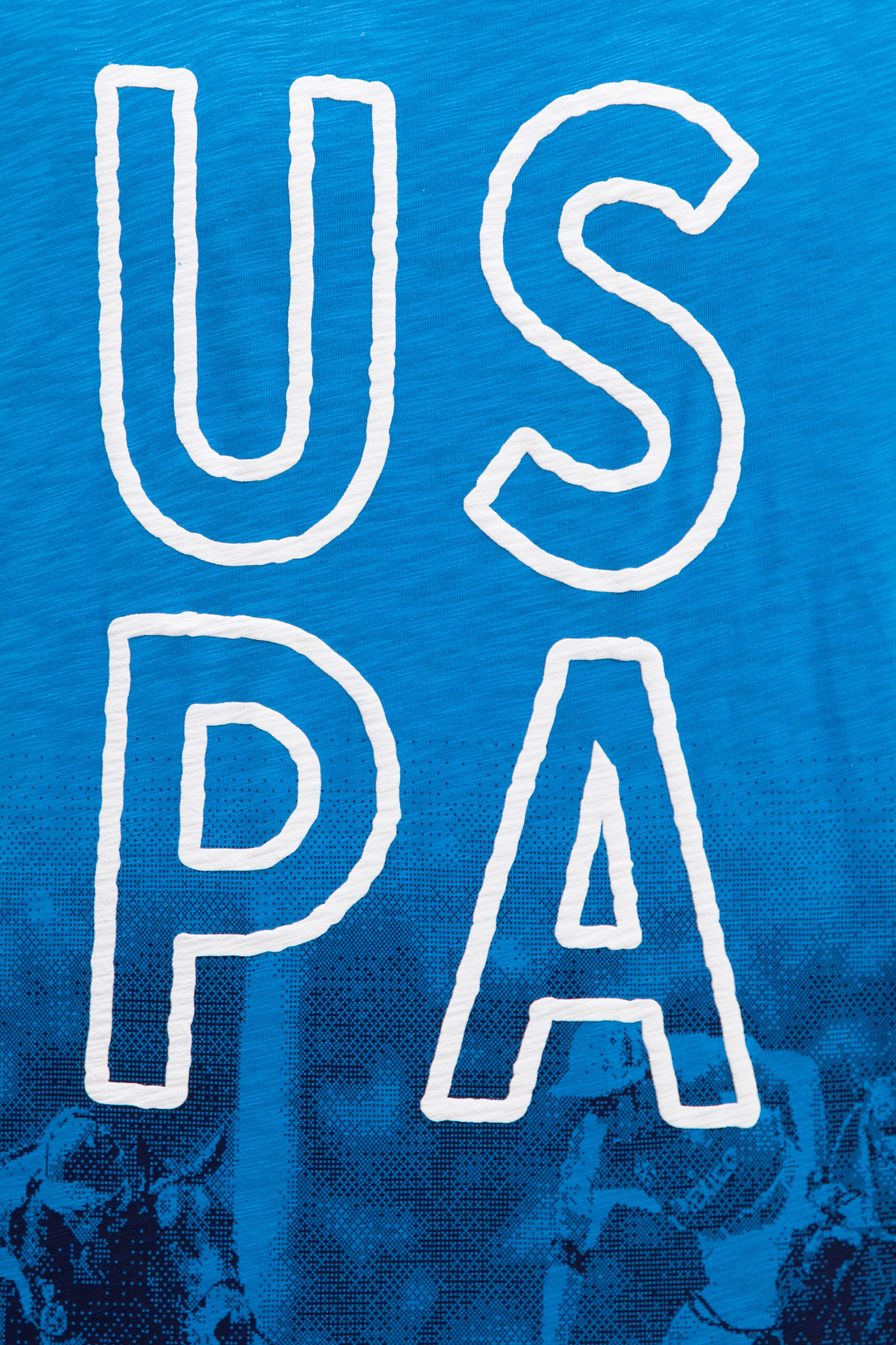 Erkek Kobalt Bisiklet Yaka T-Shirt - Image 5
