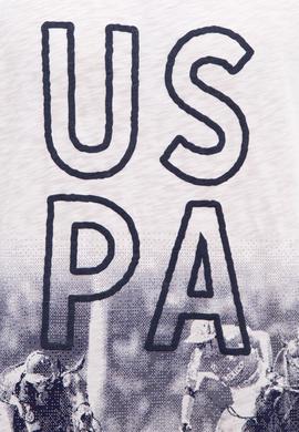 Erkek Beyaz Bisiklet Yaka T-Shirt - 50219244003