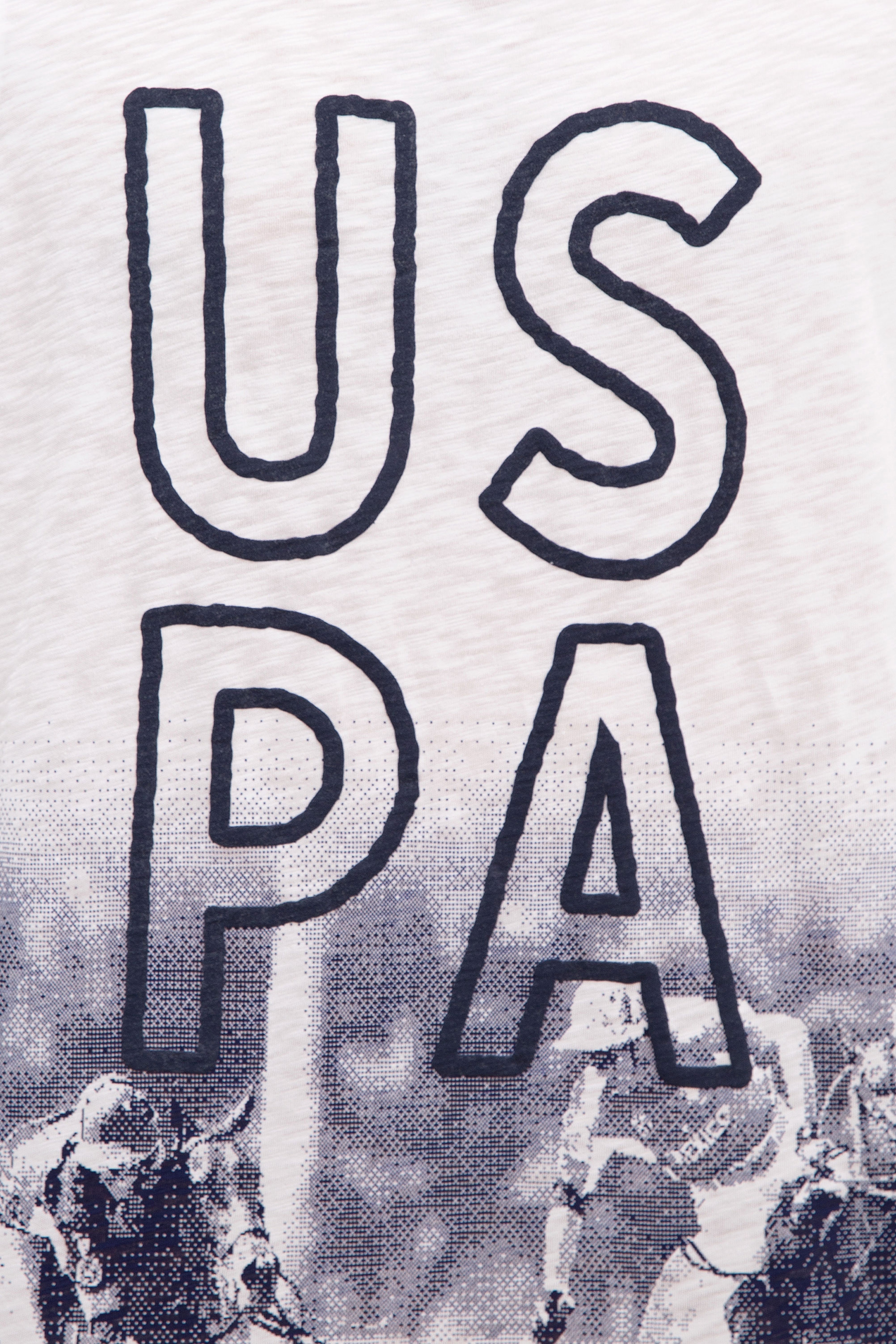 Erkek Beyaz T-shirt - Image 5