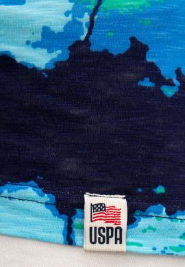 Erkek Turkuaz Bisiklet Yaka T-Shirt - 50219256024