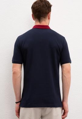 Erkek Lacivert Polo Yaka T-Shirt - 50207528003