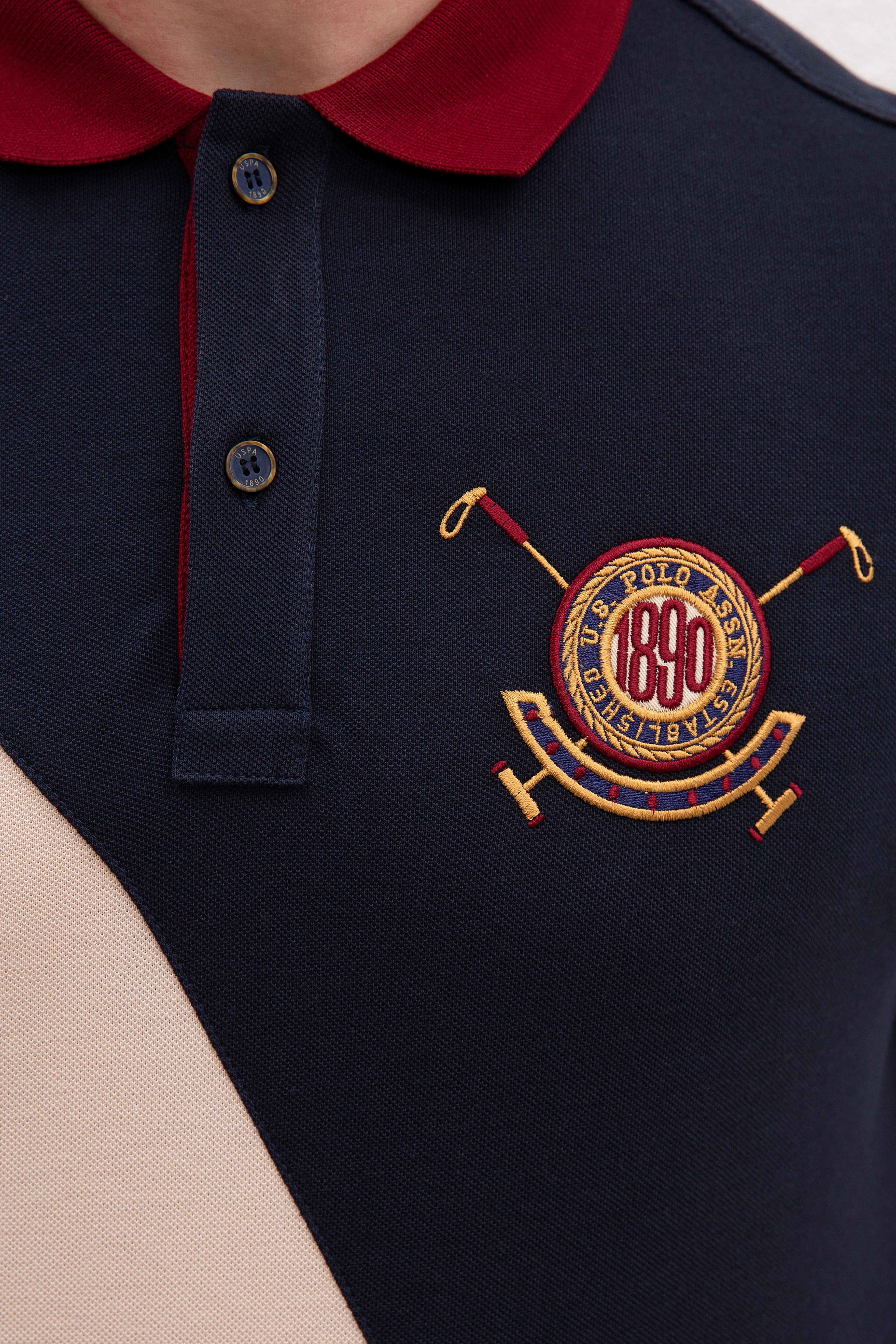 Erkek Lacivert Polo Yaka T-Shirt