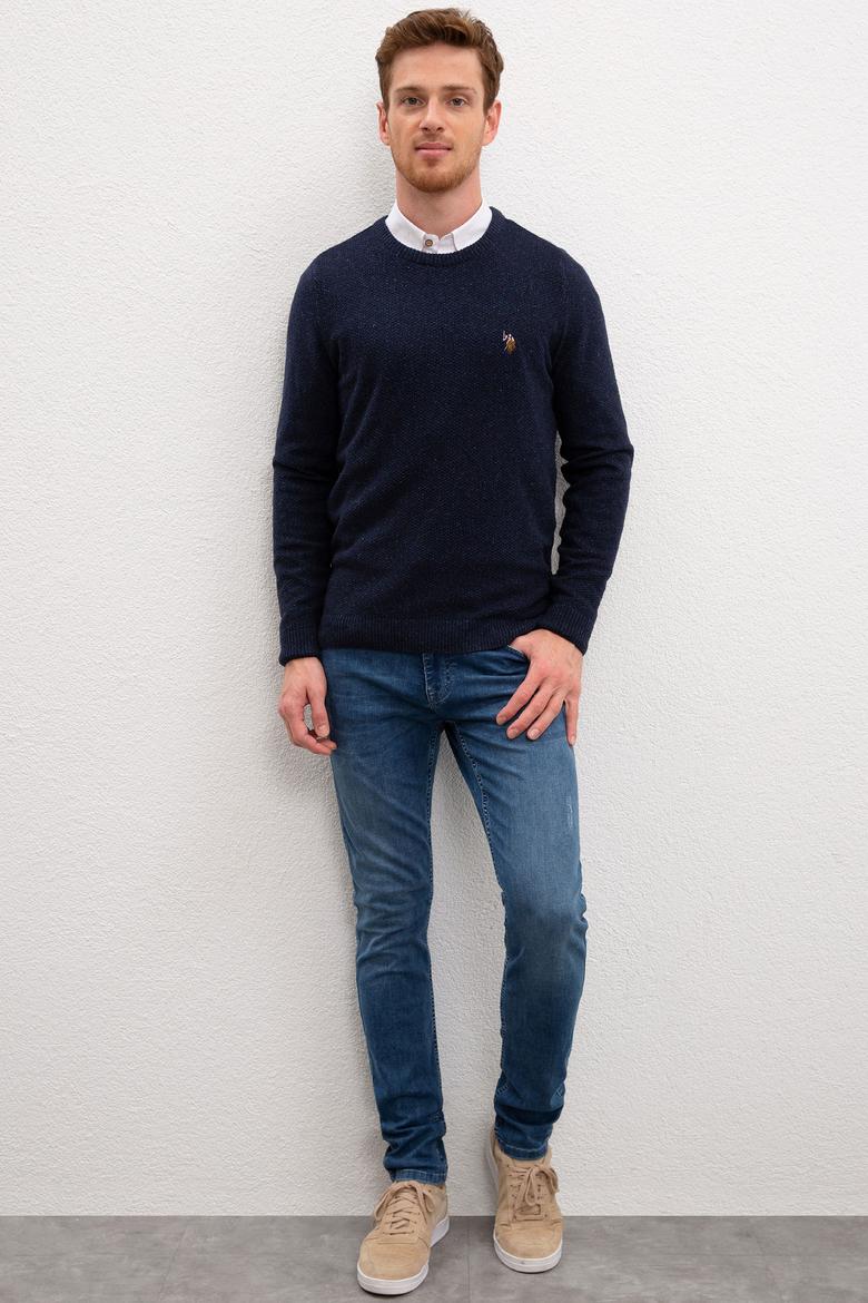 Erkek Lacivert Kazak - 50207715009