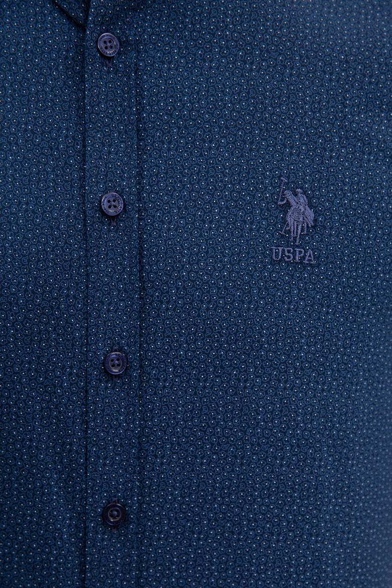 Erkek Lacivert Gömlek Uzunkol - 50199738013