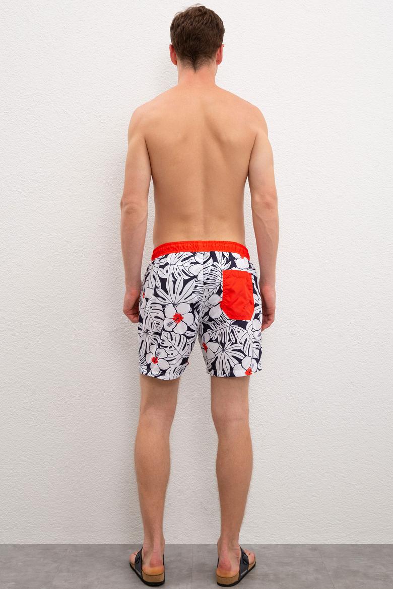 Erkek Lacivert Deniz Şortu - 50218726001