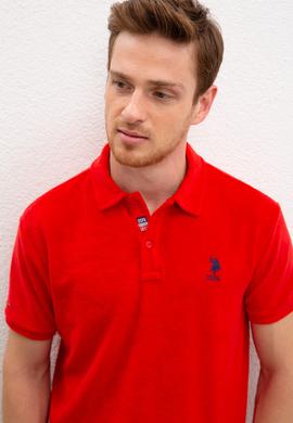 Erkek Kırmızı Polo Yaka T-Shirt - 50220920022