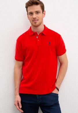 Erkek Kırmızı Polo Yaka T-Shirt - 50220920022