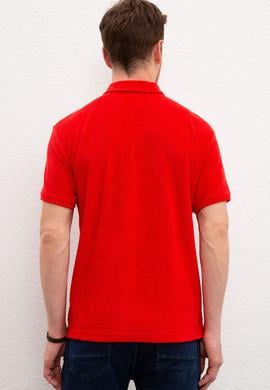Erkek Kırmızı Polo Yaka T-Shirt - 50220920022