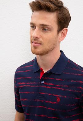 Erkek Lacivert Polo Yaka T-Shirt - 50217899003