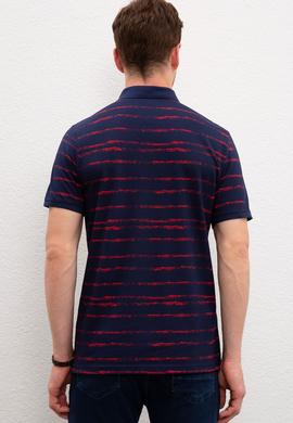 Erkek Lacivert Polo Yaka T-Shirt - 50217899003